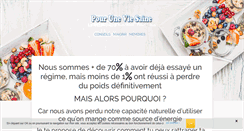 Desktop Screenshot of pouruneviesaine.com
